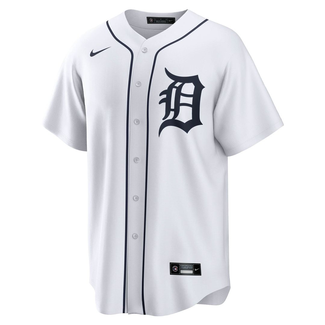 Detroit Tigers Wenceel Pérez Nike Home Replica Jersey - White