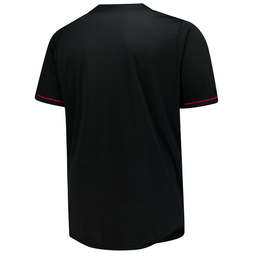 Cleveland Cavaliers Fanatics Big & Tall Pop Full - Button Jersey - Black