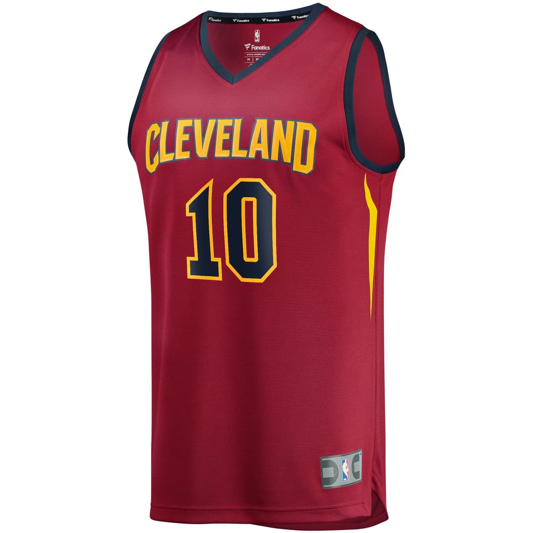 Cleveland Cavaliers Darius Garland Fanatics Youth Replica Fast Break Jersey Wine - Icon Edition