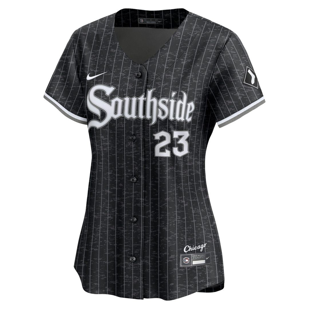 Chicago White Sox Andrew Benintendi Nike Women's 2025 City Connect Limited Player Jersey - Red/Black