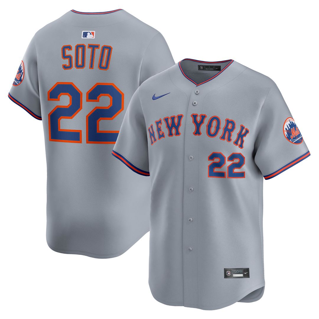 New York Mets Juan Soto Nike Alternate Limited Player Jersey - Black