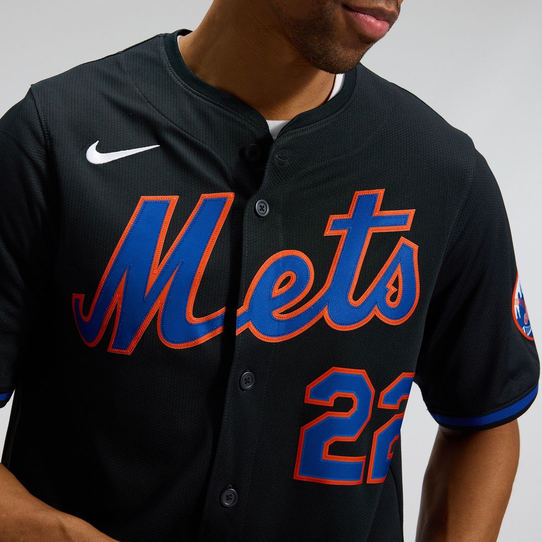 New York Mets Juan Soto Nike Road Limited Player Jersey - Gray