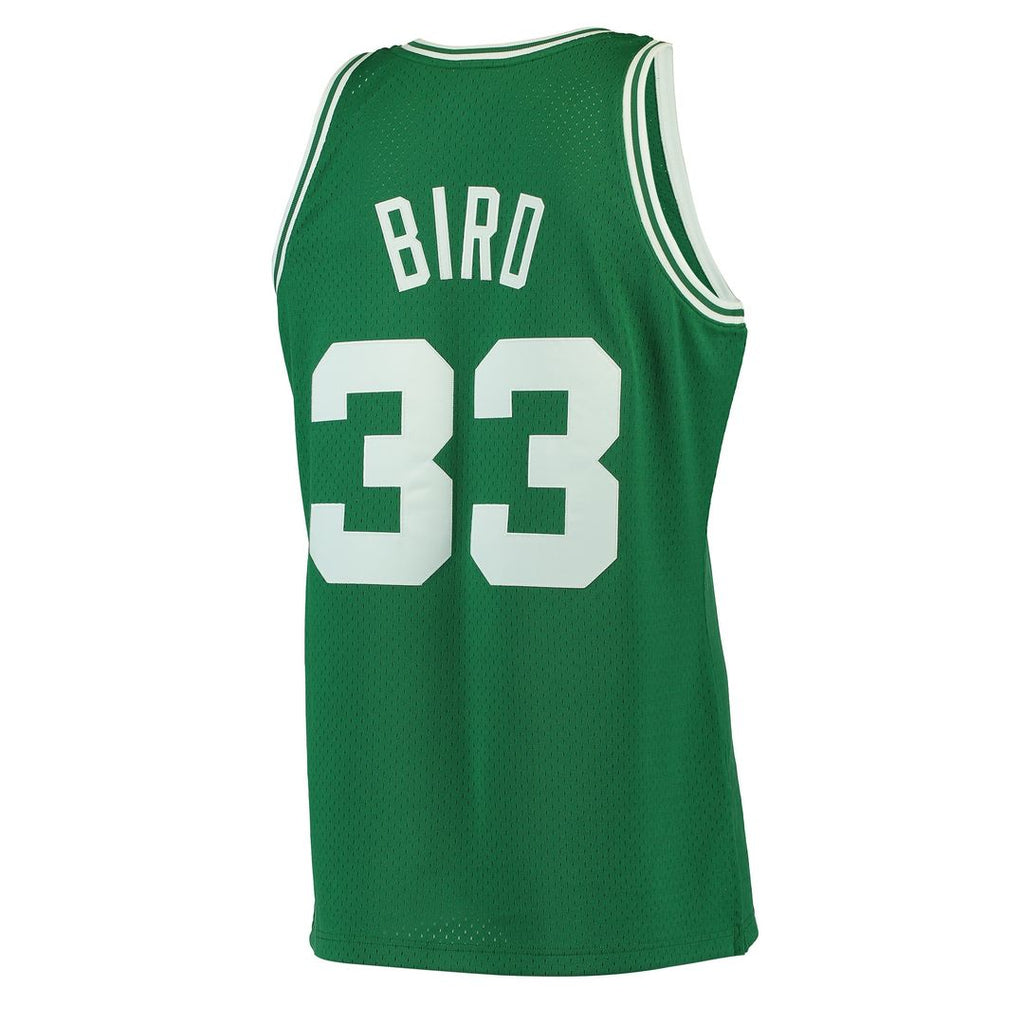Boston Celtics Larry Bird Mitchell & Ness Hardwood Classics Swingman Jersey - Kelly Green
