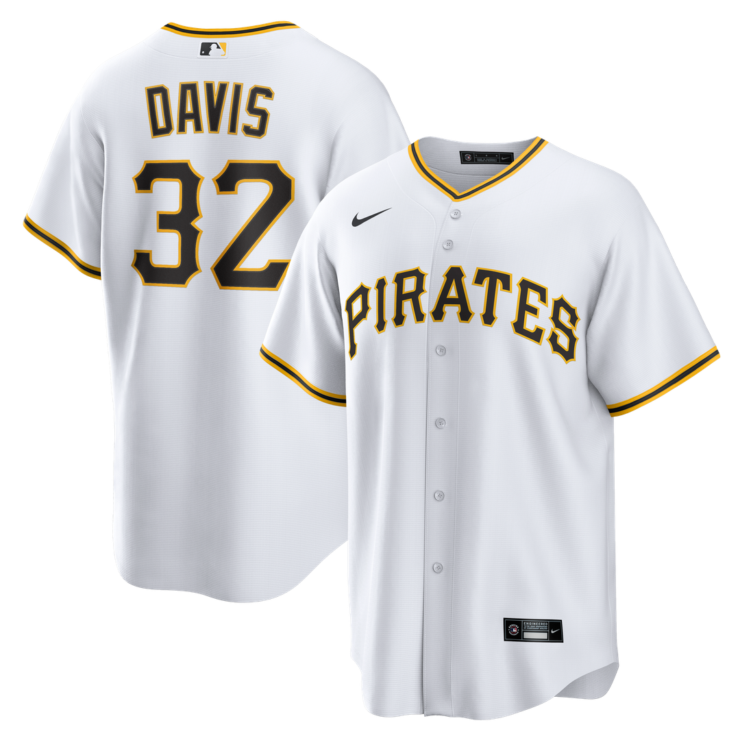 Pittsburgh Pirates Henry Davis Nike Home Replica Jersey - White