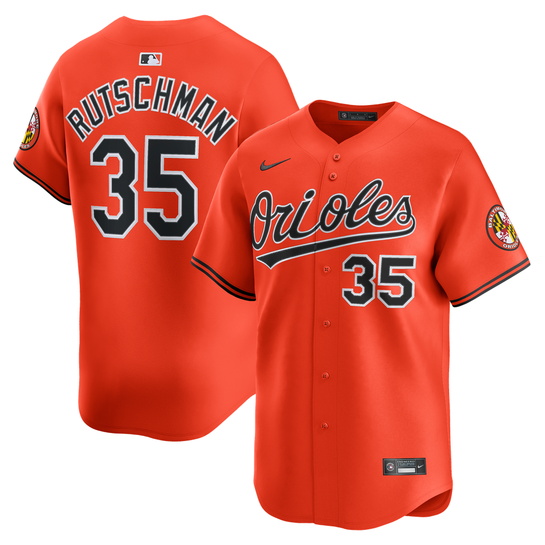Baltimore Orioles Adley Rutschman Nike Road Limited Player Jersey - Gray