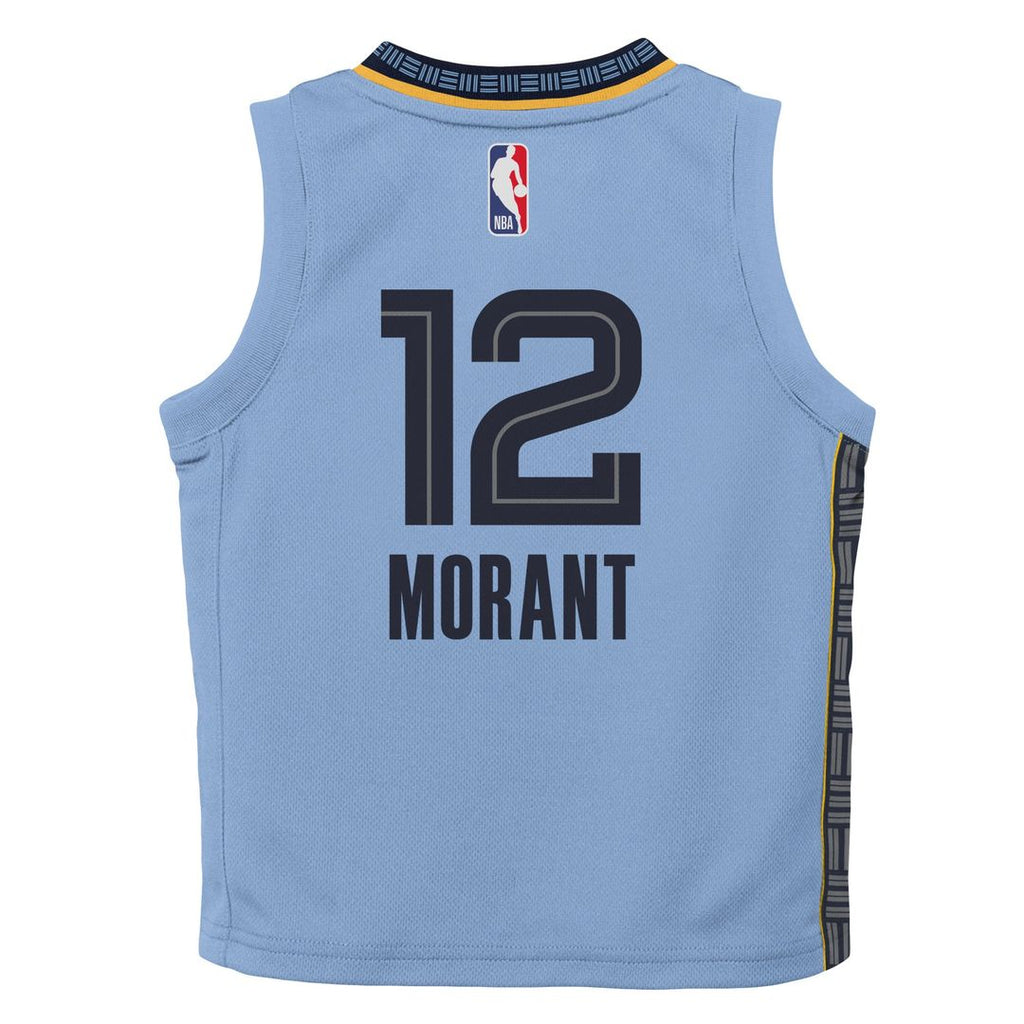 Memphis Grizzlies Ja Morant Jordan Brand Preschool 2022/23 Statement Edition Jersey - Light Blue