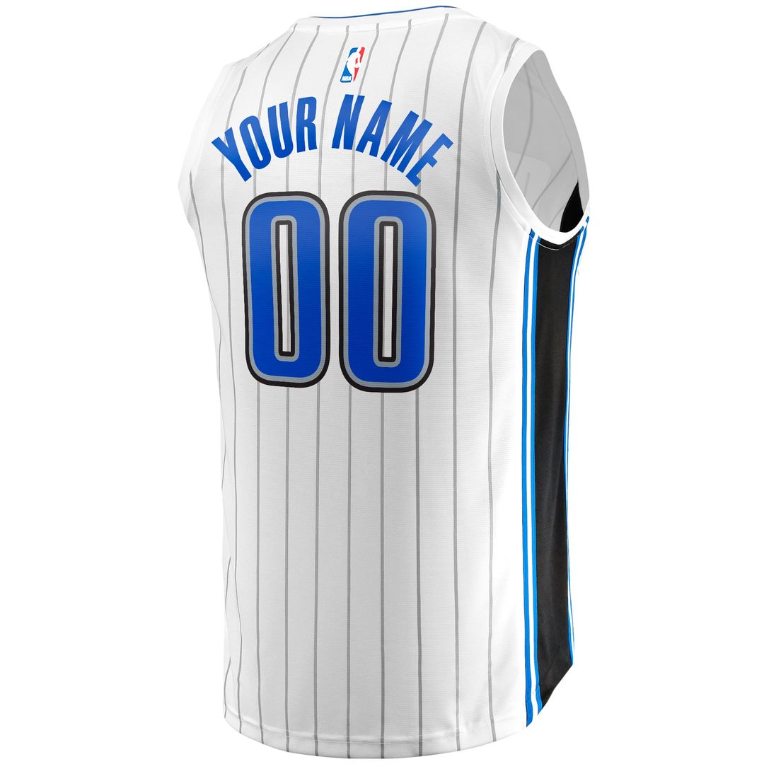Orlando Magic Fanatics Fast Break Custom Replica Jersey - Association Edition - White
