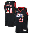 Philadelphia 76ers Joel Embiid Nike Youth Swingman Jersey - Classic Edition - Black