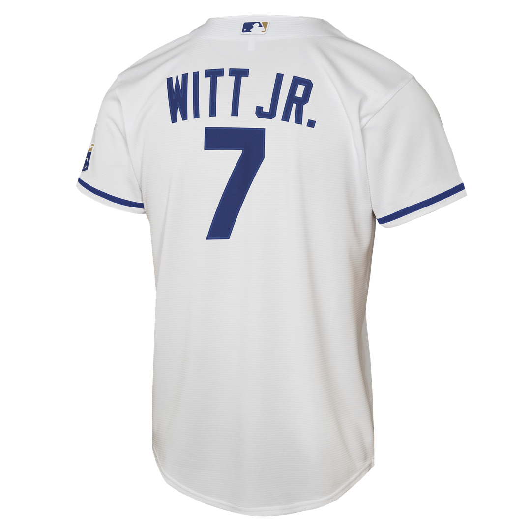 Kansas City Royals Bobby Witt Jr. Nike Youth Alternate Stadium Jersey - Light Blue