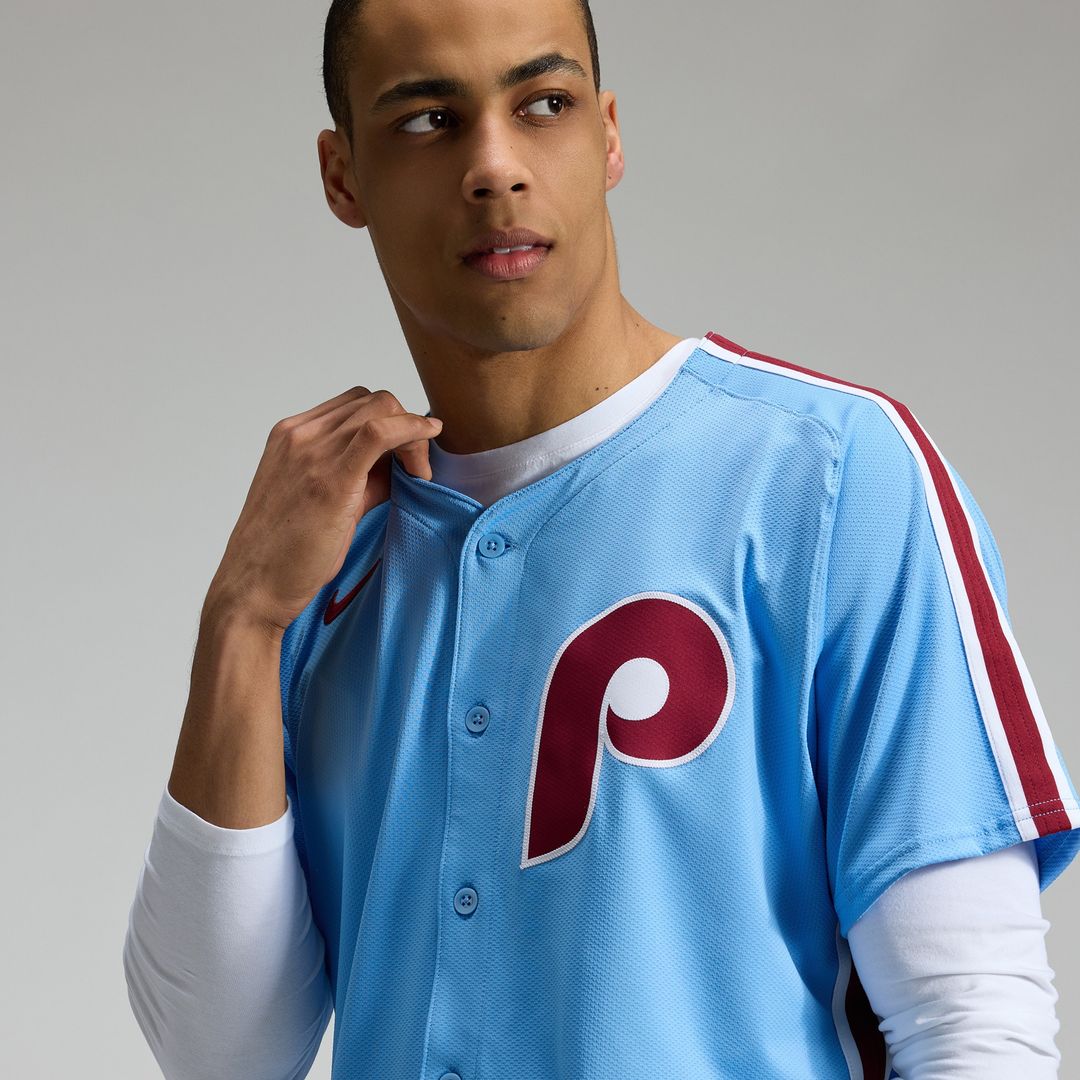 Philadelphia Phillies Nike Alternate 2 Elite Jersey - Cream