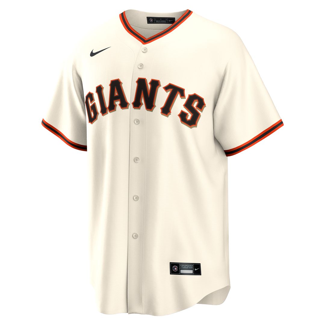 San Francisco Giants Patrick Bailey Nike Home Replica Jersey - Cream