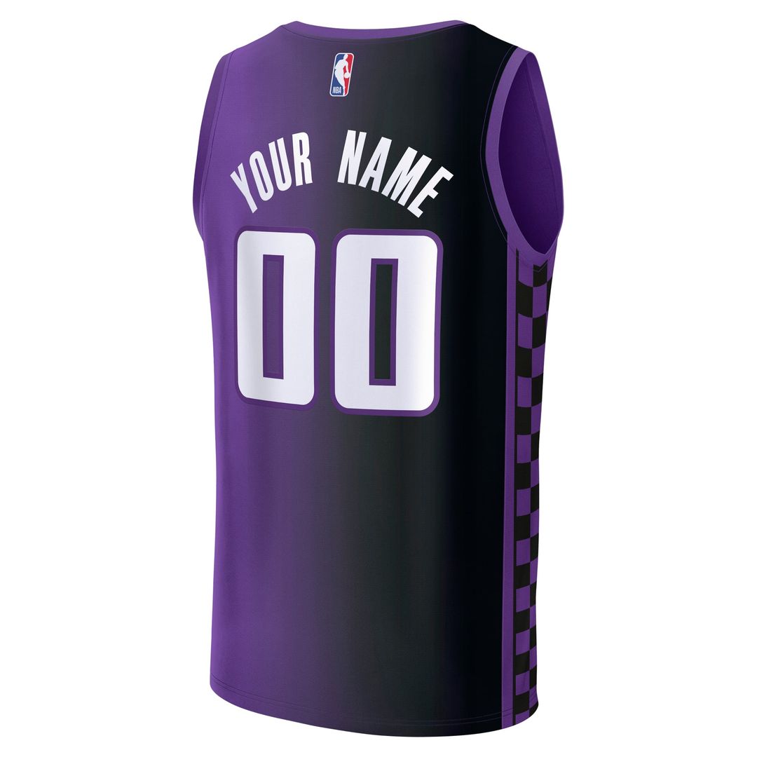 Sacramento Kings Fanatics Fast Break Custom Jersey - Association Edition - White