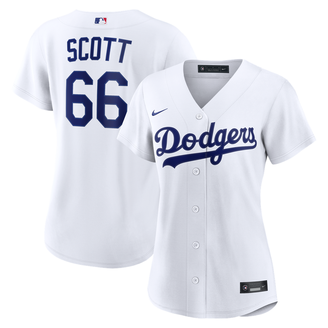 Los Angeles Dodgers Tanner Scott Nike Women's Home Replica Jersey - White