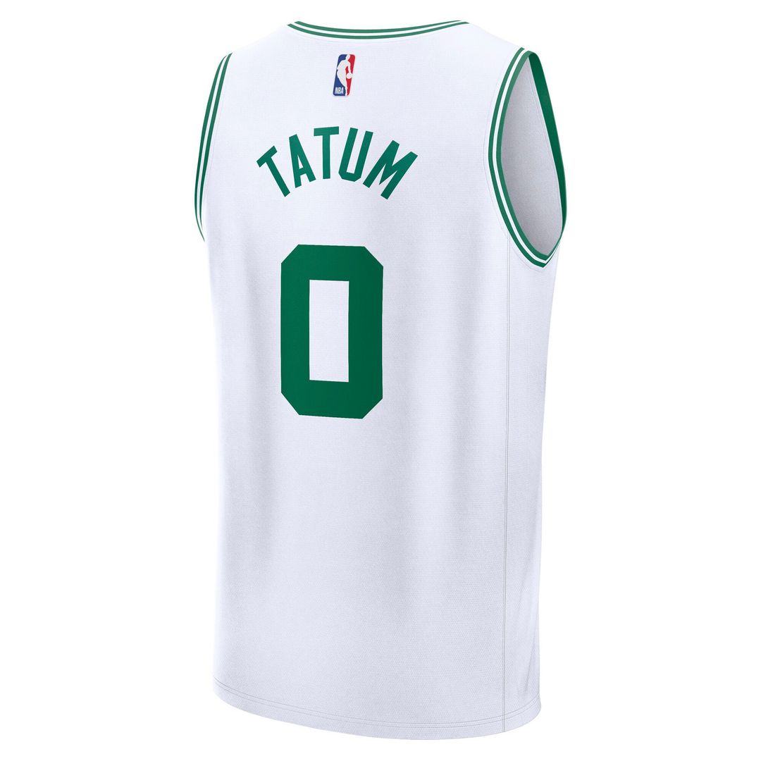 Boston Celtics Jayson Tatum Fanatics Fast Break Replica Player Jersey - Association Edition - White