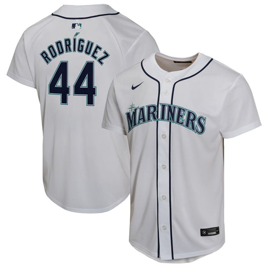 Seattle Mariners Julio Rodríguez Nike Youth Home Game Player Jersey - White