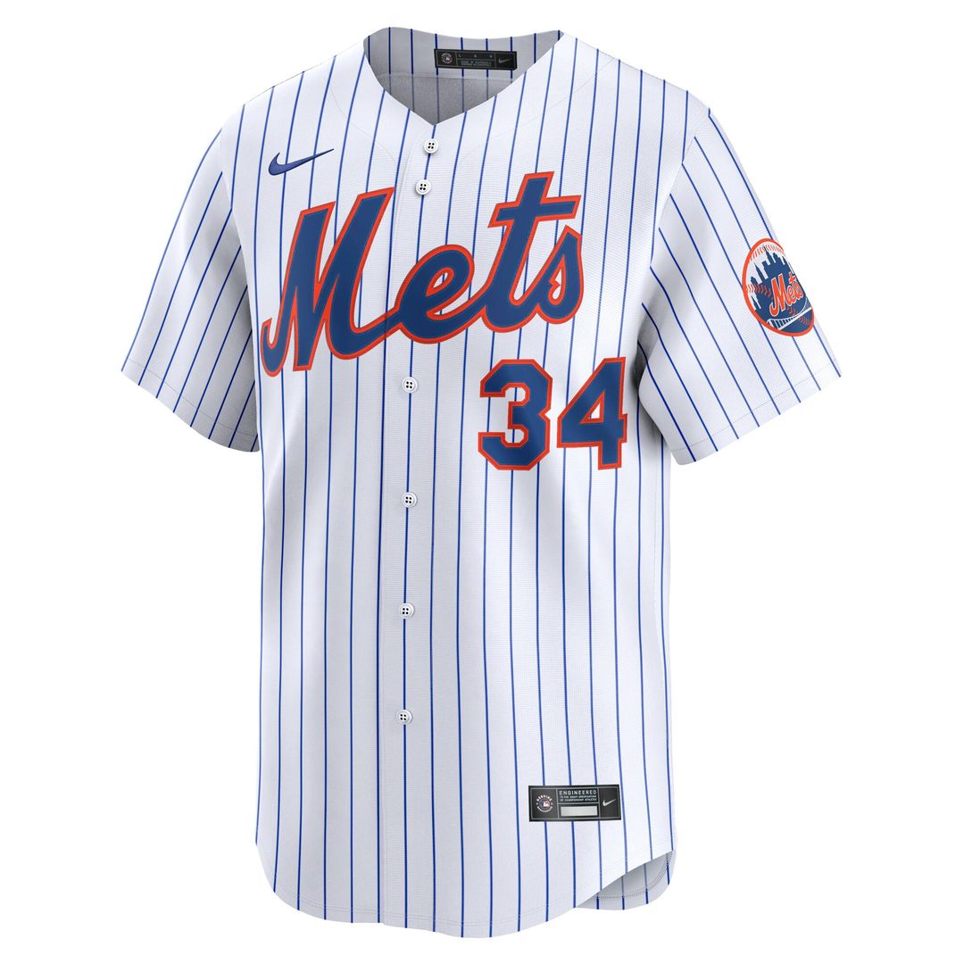 New York Mets Kodai Senga Nike Home Limited Player Jersey - White