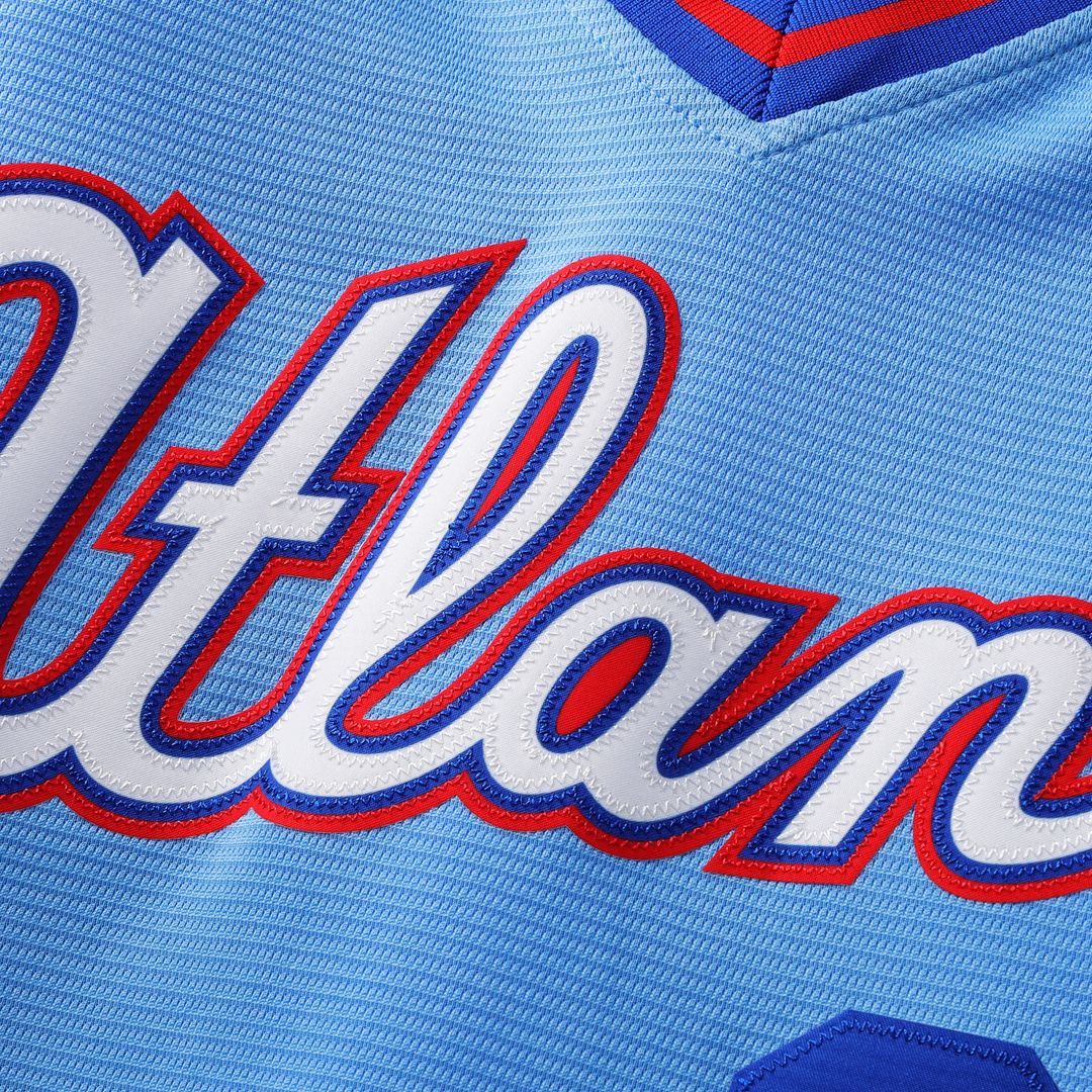 Atlanta Braves Chris Sale Nike 2026 City Connect Stadium Jersey - Powder Blue