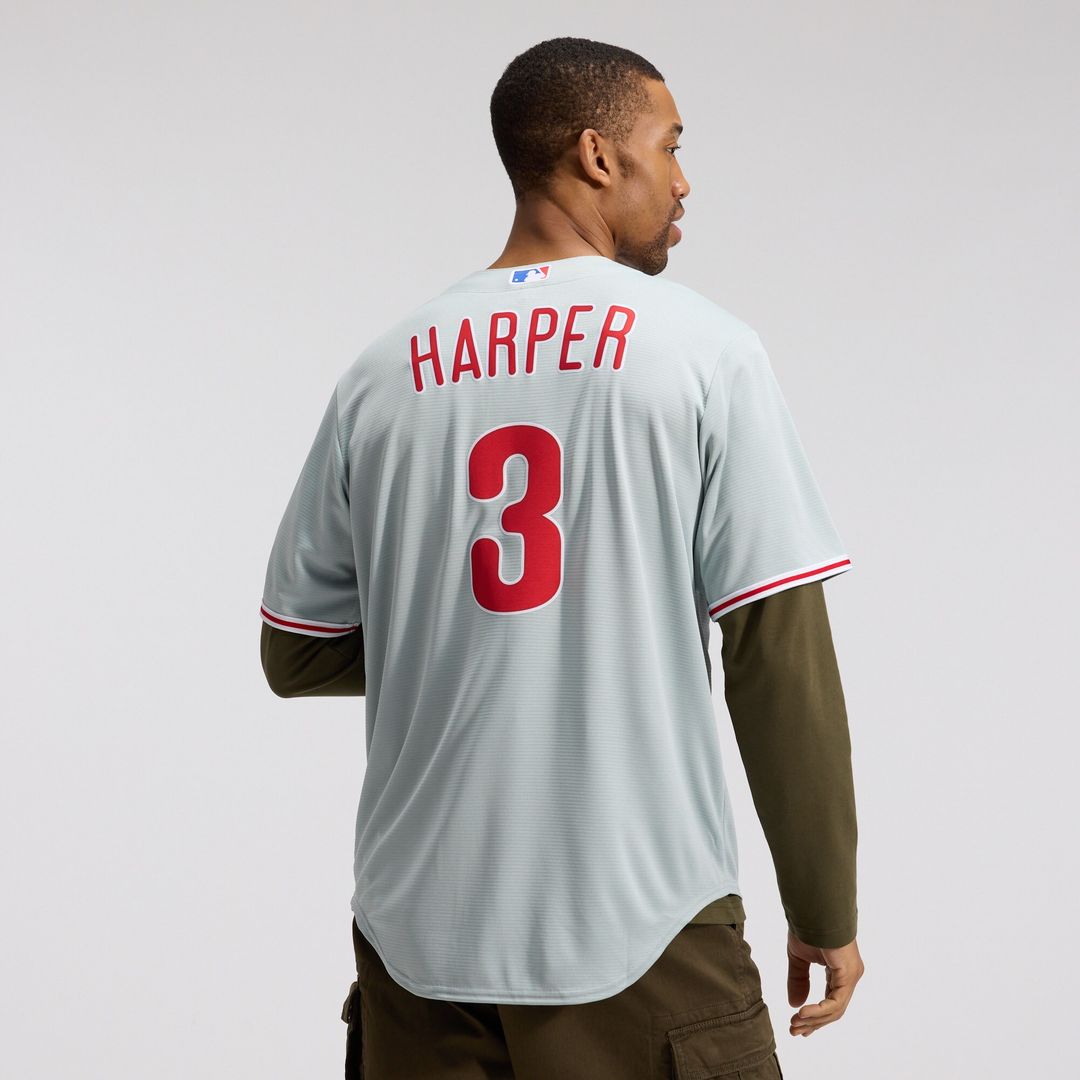 Philadelphia Phillies Bryce Harper Nike Alternate Replica Jersey - Light Blue
