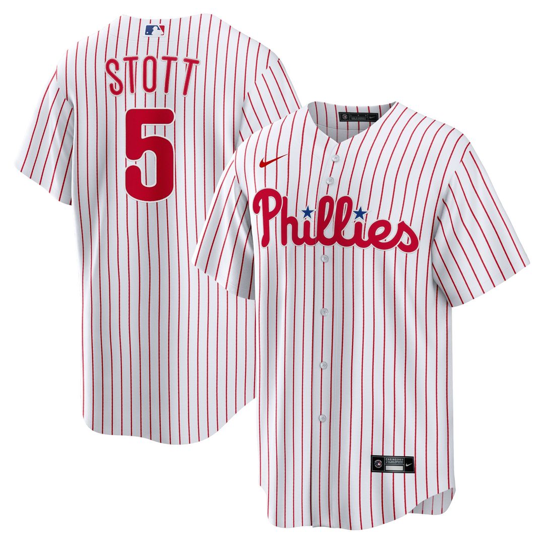 Philadelphia Phillies Bryson Stott Nike Replica Player Jersey - White