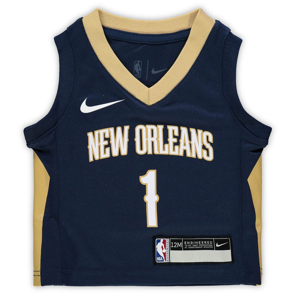 New Orleans Pelicans Zion Williamson Nike Infant Replica Jersey - Icon Edition - Navy