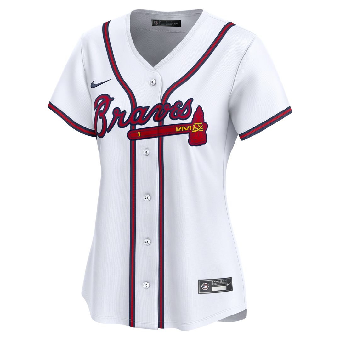 Atlanta Braves Ronald Acuna Nike Women's Home Limited Player Jersey - White