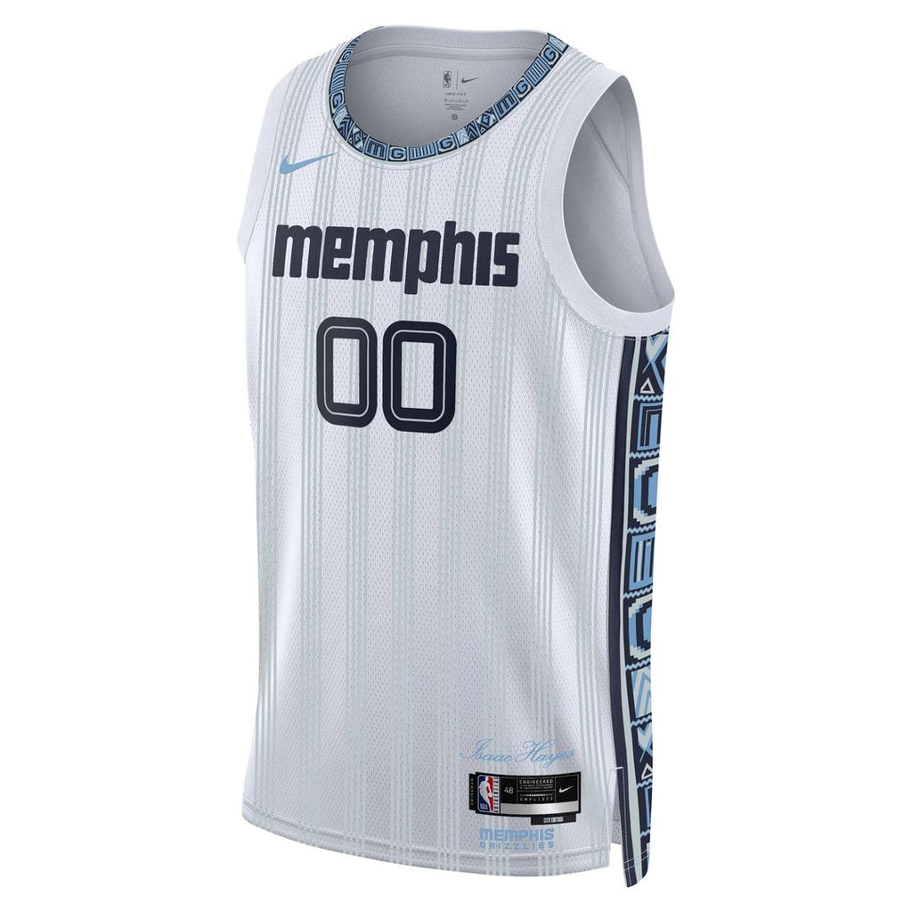 Memphis Grizzlies Nike Unisex 2025/26 City Edition Swingman Custom Jersey - White