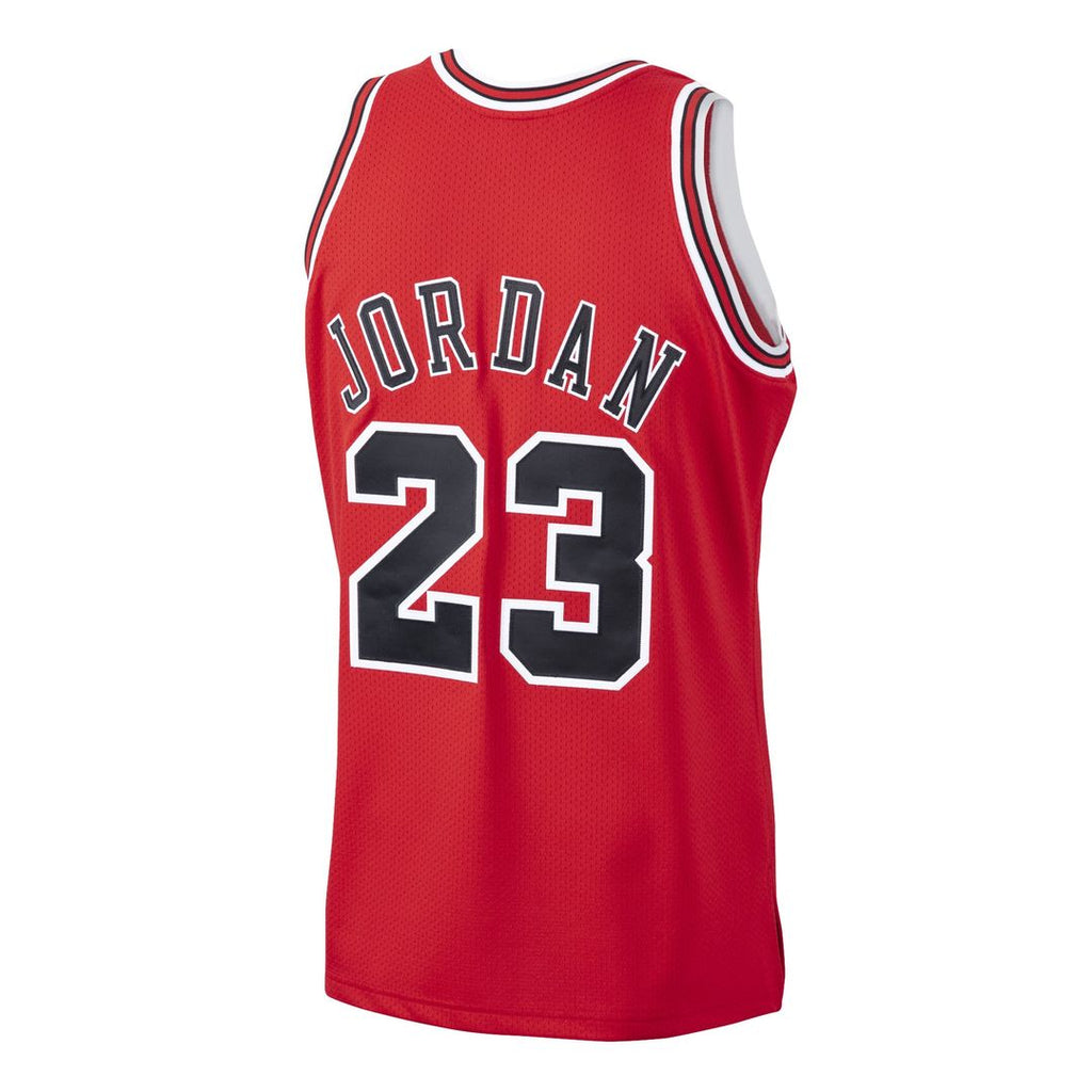 Chicago Bulls Michael Jordan Mitchell & Ness 1995/96 Hardwood Classics Authentic Jersey - Black