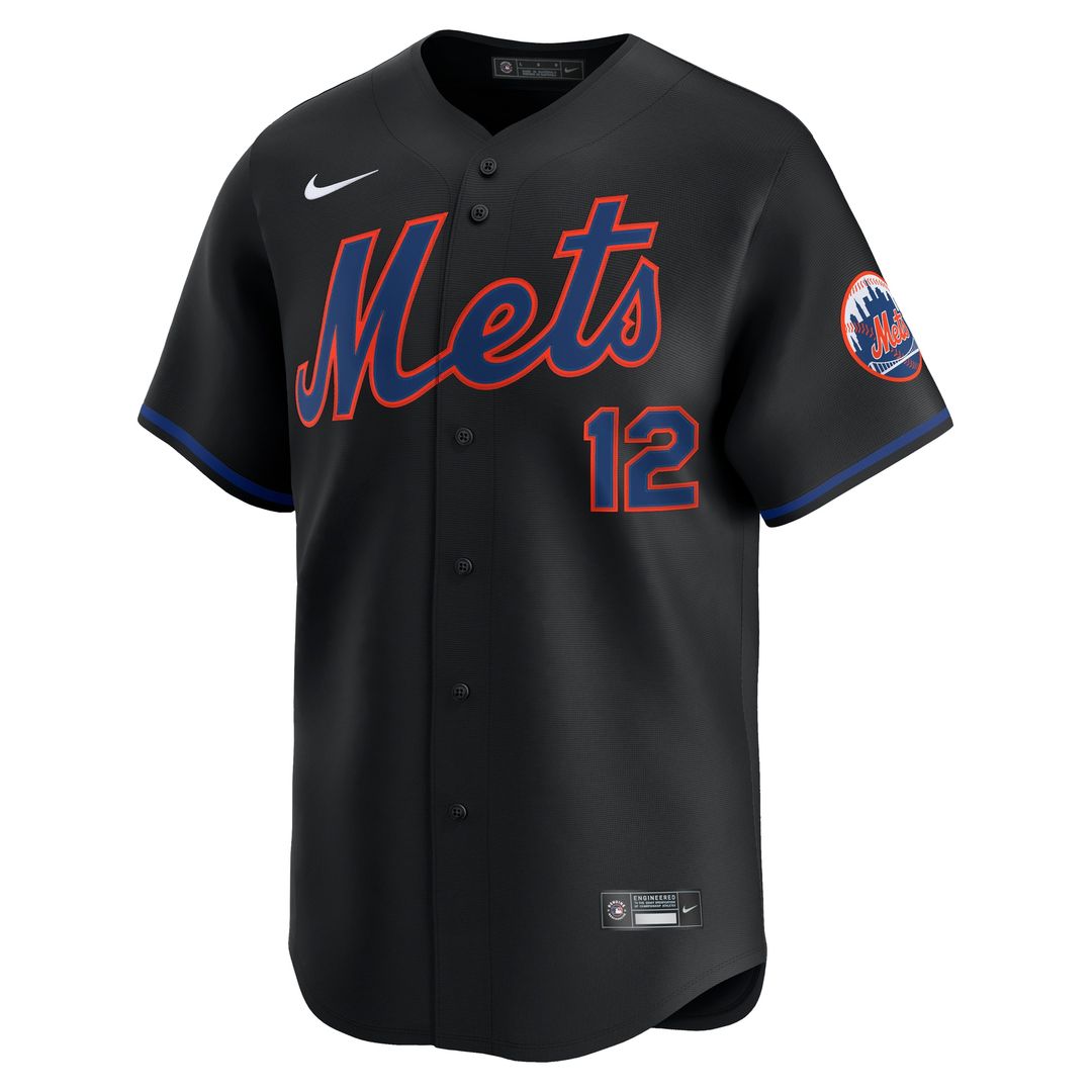 New York Mets Francisco Lindor Nike Road Limited Player Jersey - Gray