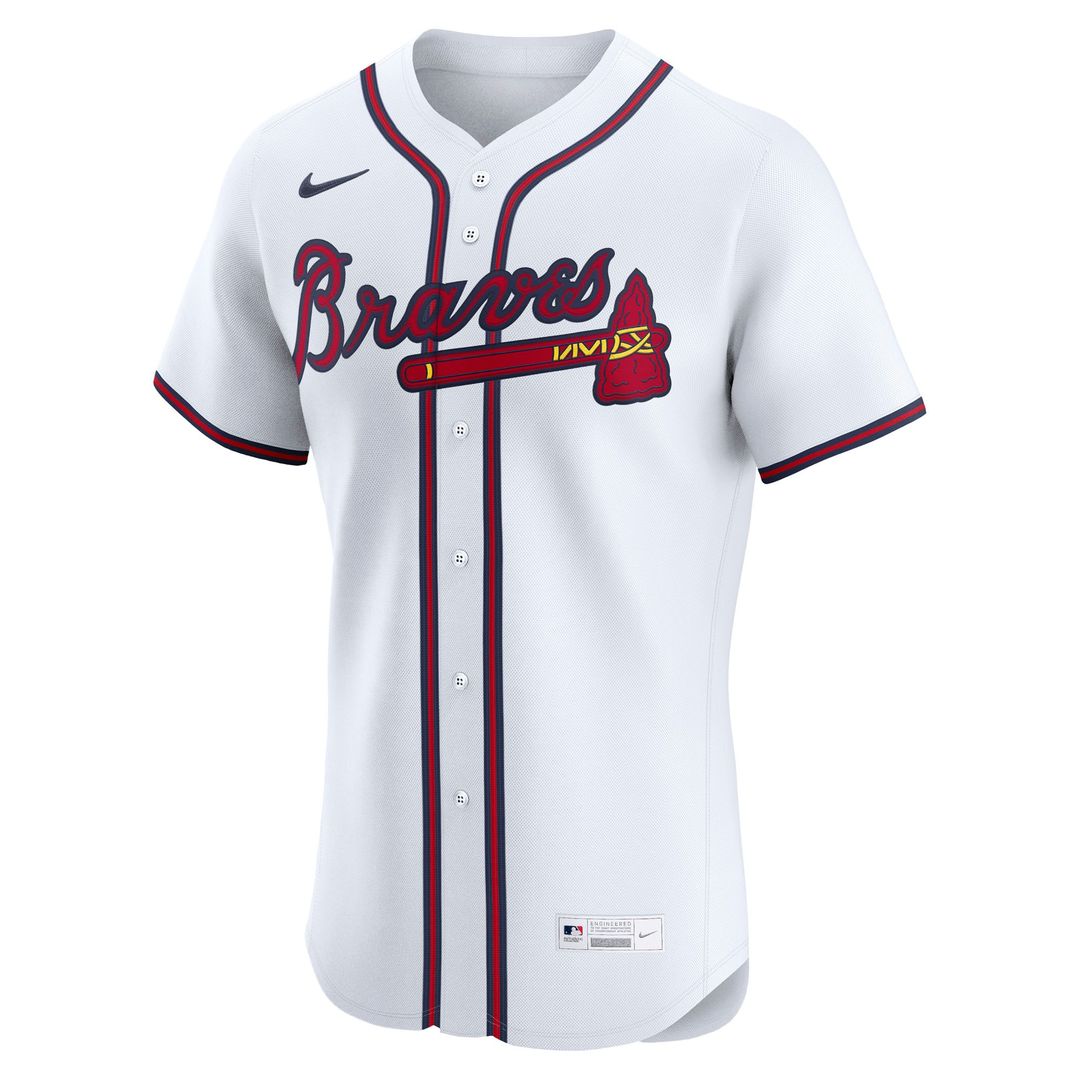 Atlanta Braves Ronald Acuña Jr. Nike Alternate 2 Elite Jersey - Red