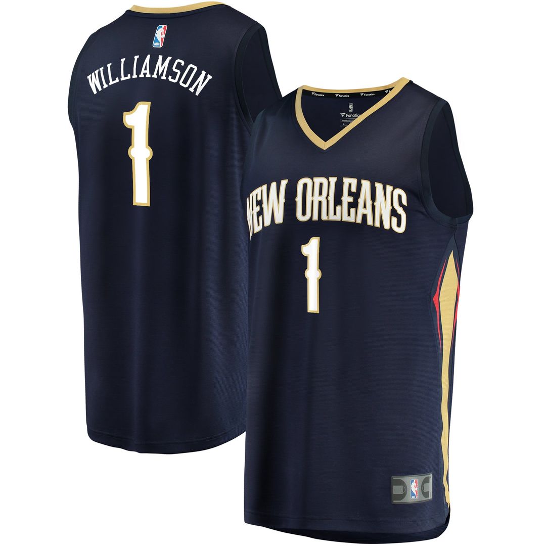 New Orleans Pelicans Zion Williamson Fanatics Replica Fast Break Jersey Red - Statement Edition