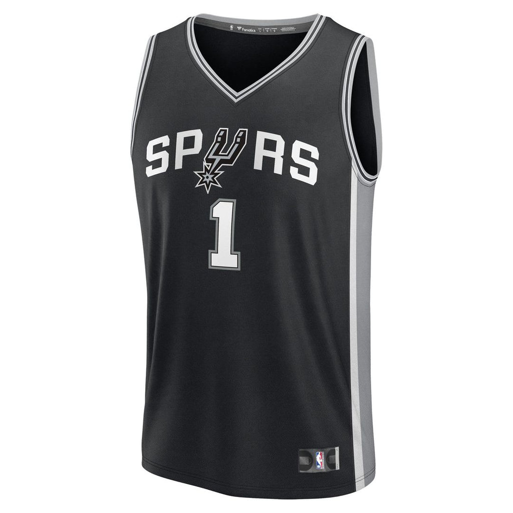 San Antonio Spurs Victor Wembanyama Fanatics Fast Break Replica Player Jersey - Association Edition - White