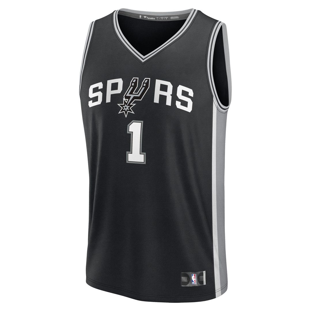 San Antonio Spurs Victor Wembanyama Fanatics Fast Break Replica Player Jersey - Association Edition - White