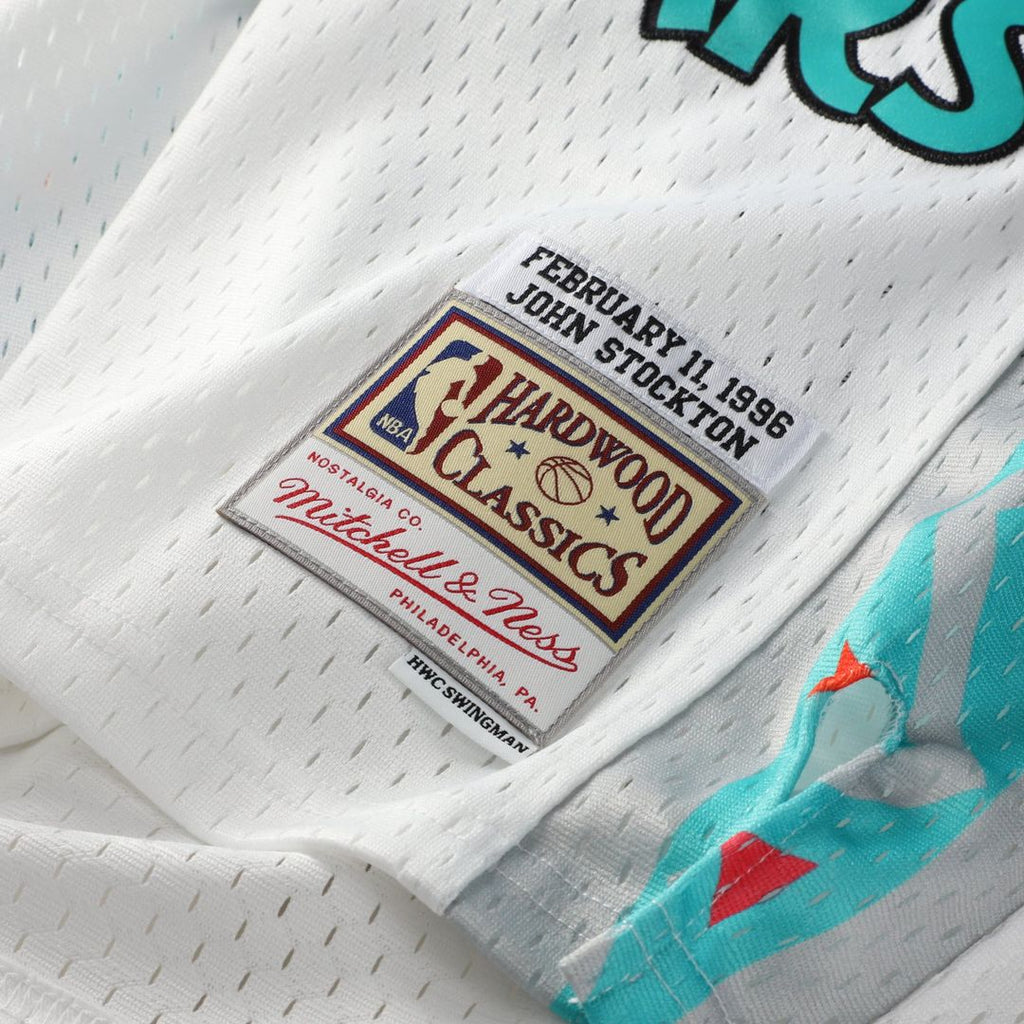 John Stockton 1996 NBA All - Star Game Mitchell & Ness Youth Hardwood Classics Swingman Jersey - White