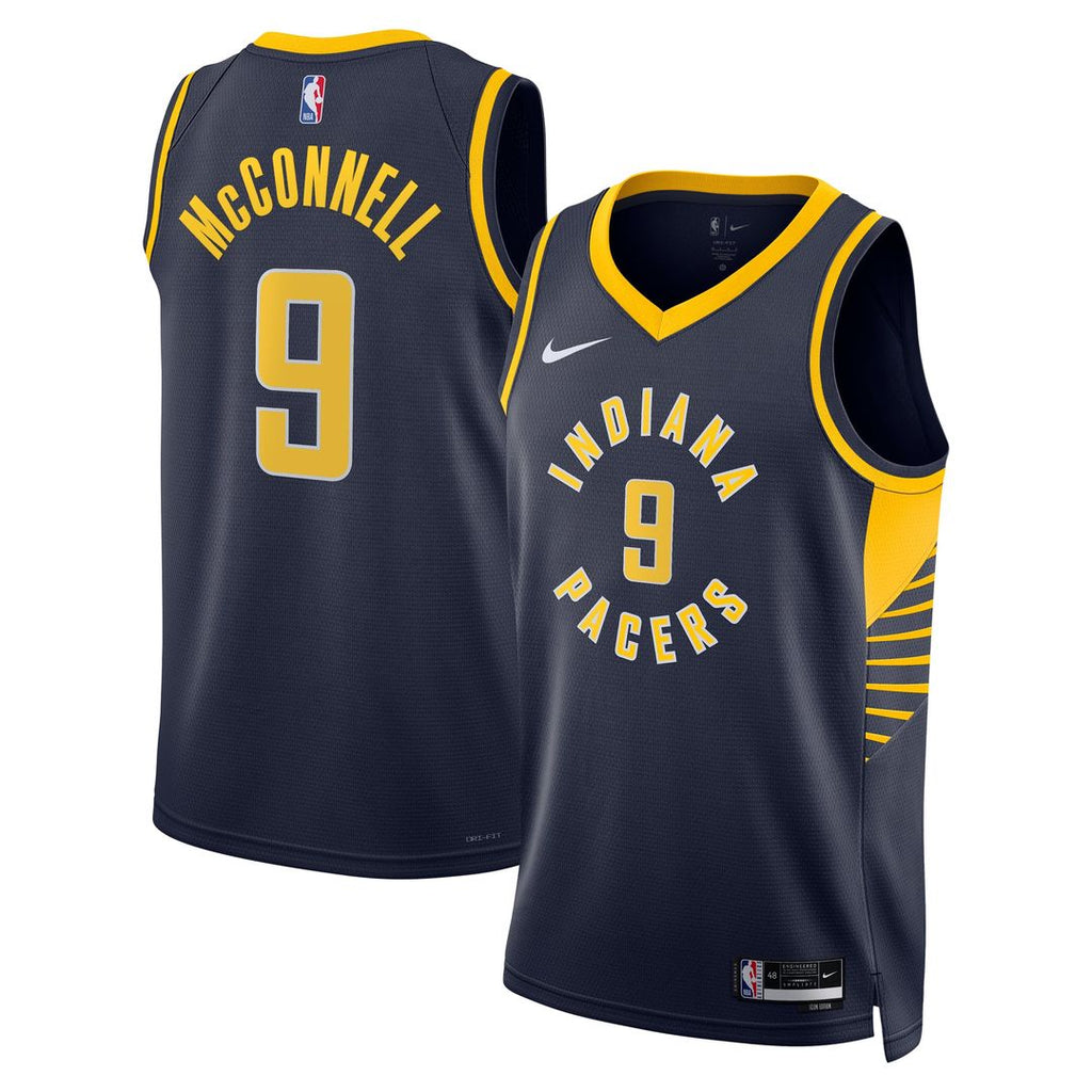 Indiana Pacers T.J. McConnell Nike Unisex Swingman Replica Jersey - Icon Edition - Navy