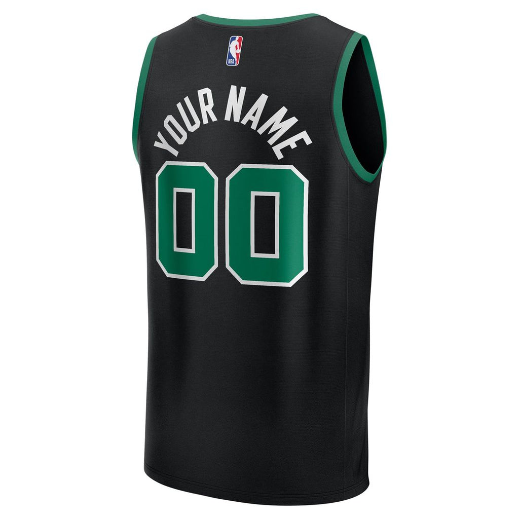 Boston Celtics Fanatics Fast Break Custom Jersey - Association Edition - White