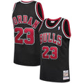 Chicago Bulls Michael Jordan Mitchell & Ness 1997/98 Hardwood Classics Authentic Jersey - Black