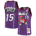 Toronto Raptors Vince Carter Mitchell & Ness Youth 1998/99 Hardwood Classics Swingman Throwback Jersey - Purple