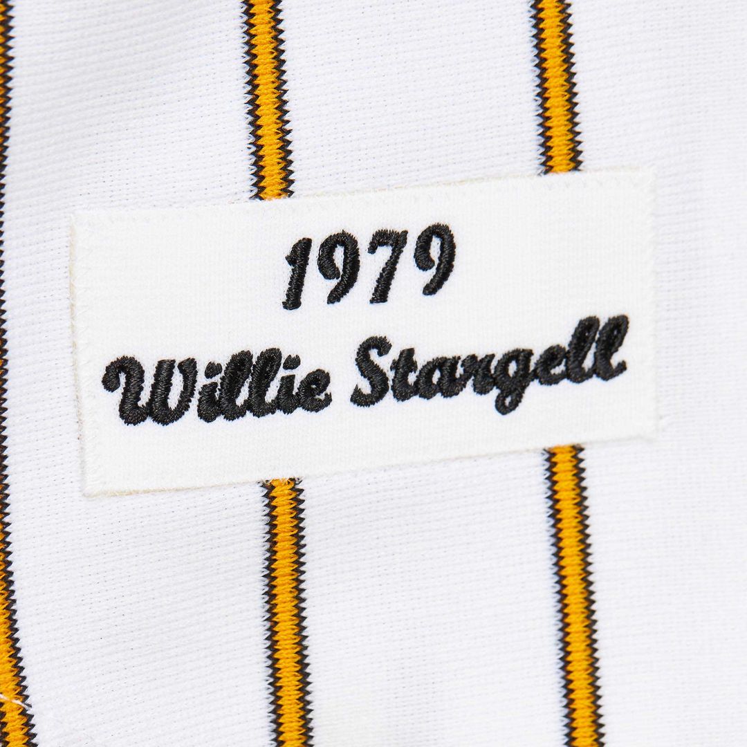 Pittsburgh Pirates Willie Stargell Mitchell & Ness Cooperstown 1979 Authentic Jersey - White