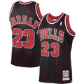 Chicago Bulls Michael Jordan Mitchell & Ness 1995/96 Hardwood Classics Authentic Jersey - Black