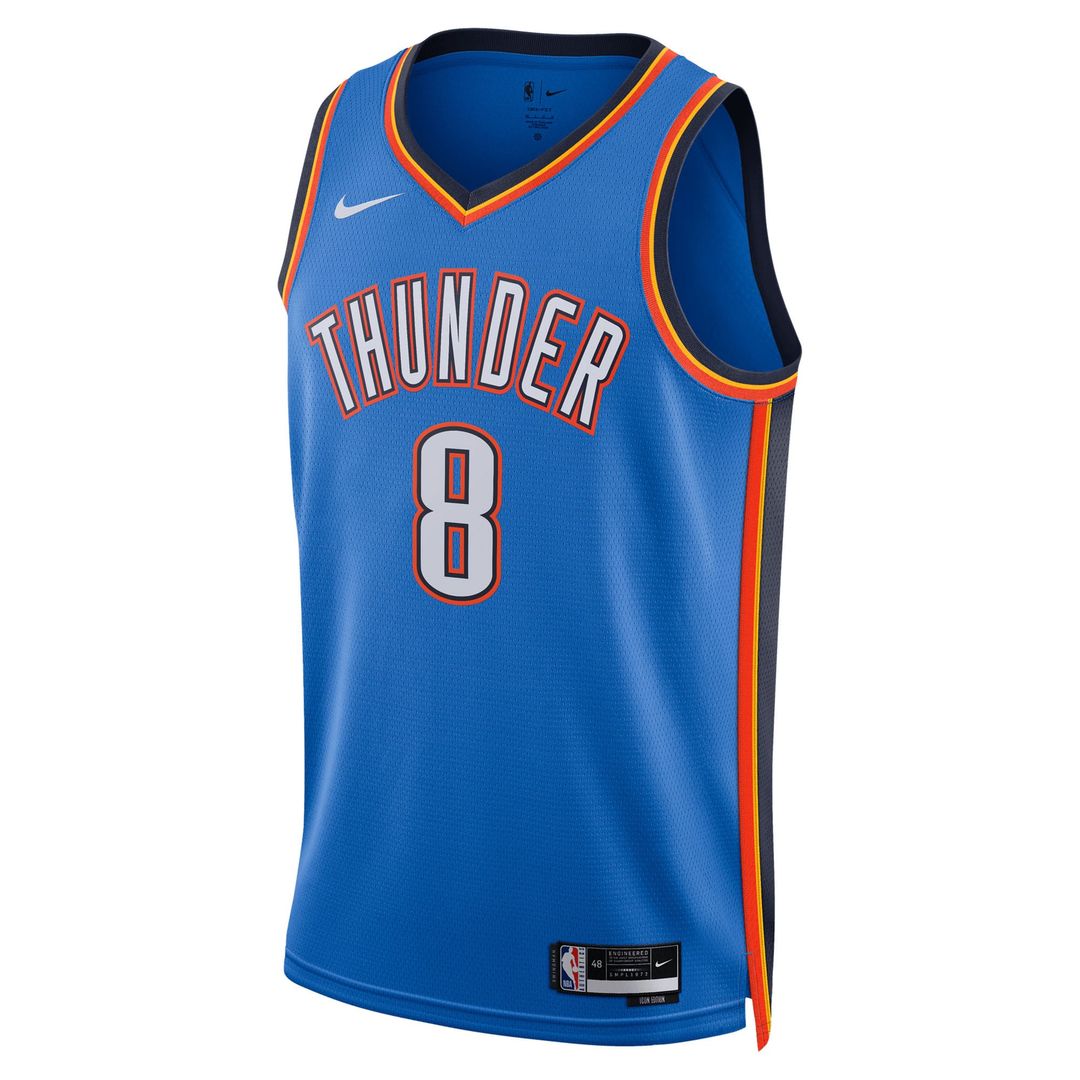 Oklahoma City Thunder Jalen Williams Nike Unisex Swingman Jersey - Icon Edition - Blue