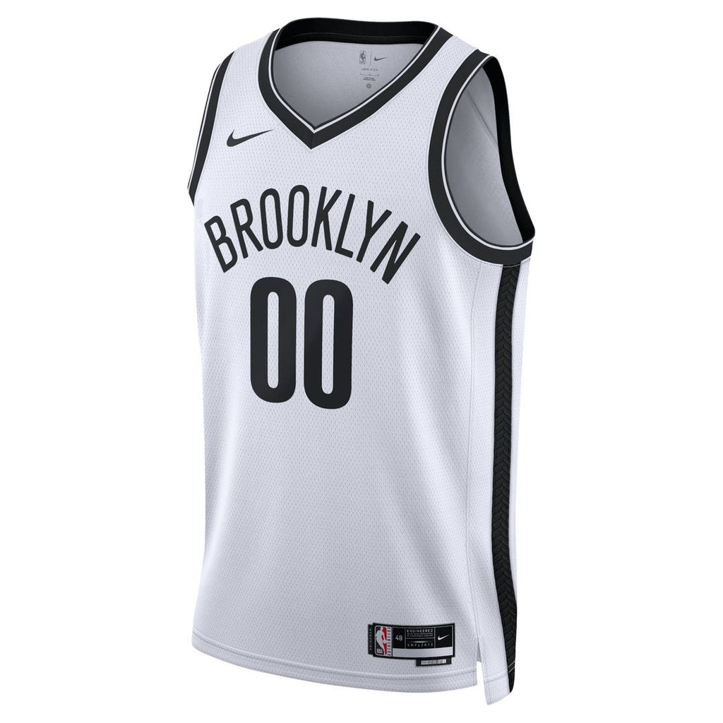 Brooklyn Nets Nike Unisex Swingman Custom Jersey Black - Icon Edition