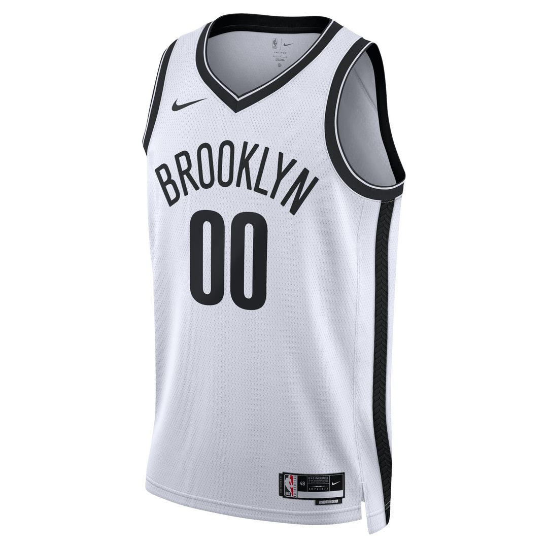 Brooklyn Nets Nike Unisex Swingman Custom Jersey Black - Icon Edition