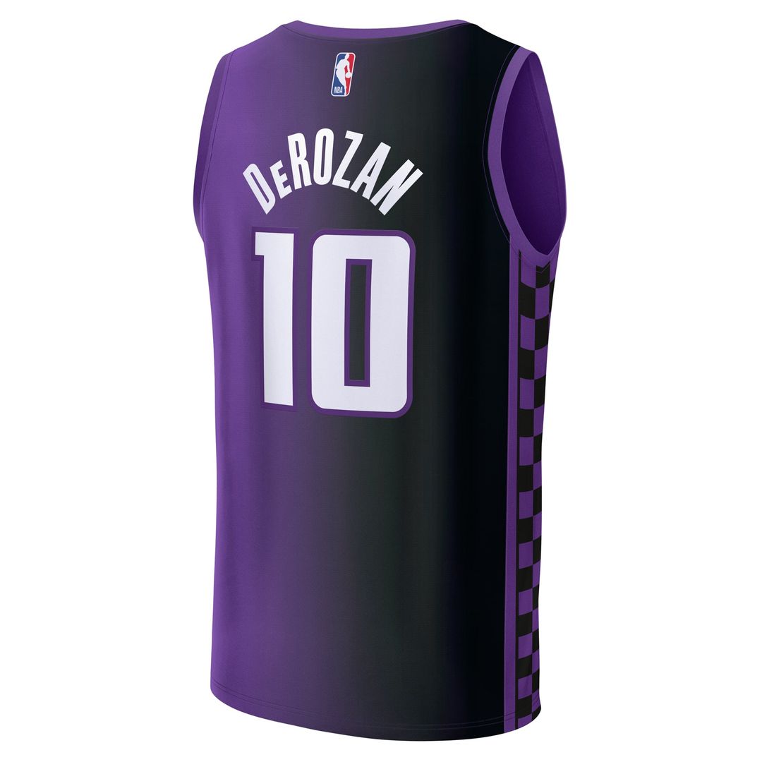 Sacramento Kings DeMar DeRozan Fanatics Fast Break Replica Jersey - Statement Edition - Purple