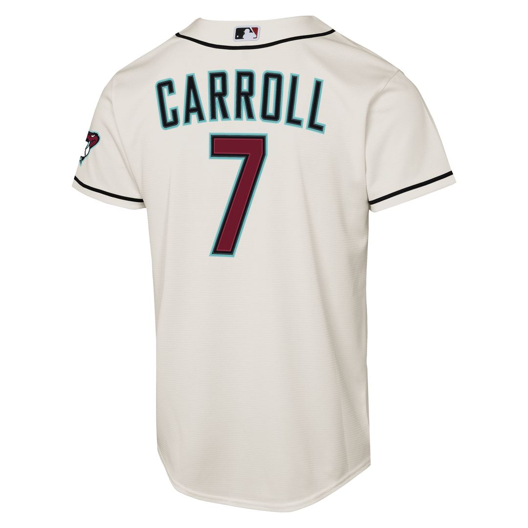 Arizona Diamondbacks Corbin Carroll Nike Youth Home Stadium Jersey - Cream