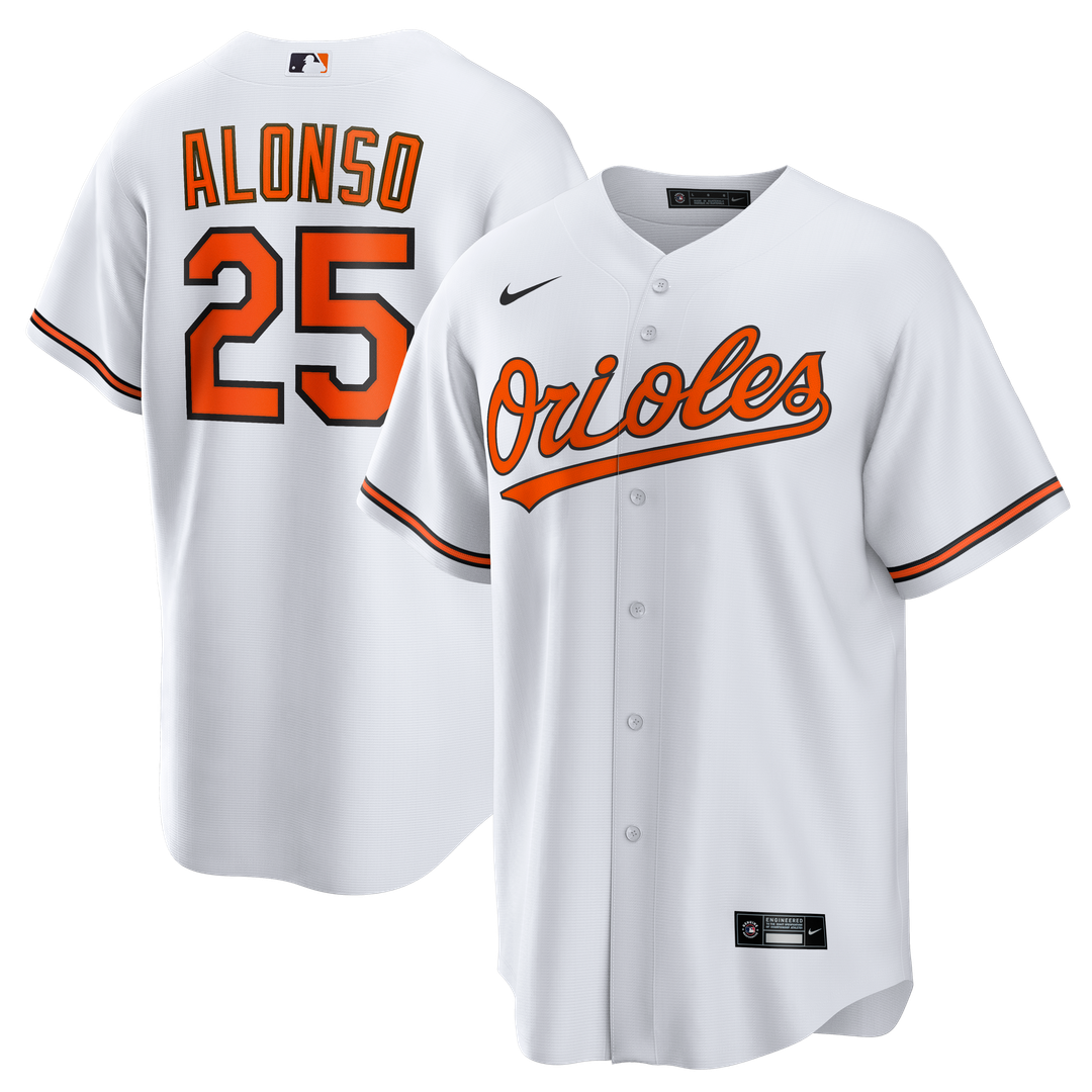 Baltimore Orioles Pete Alonso Nike Home Replica Jersey - White
