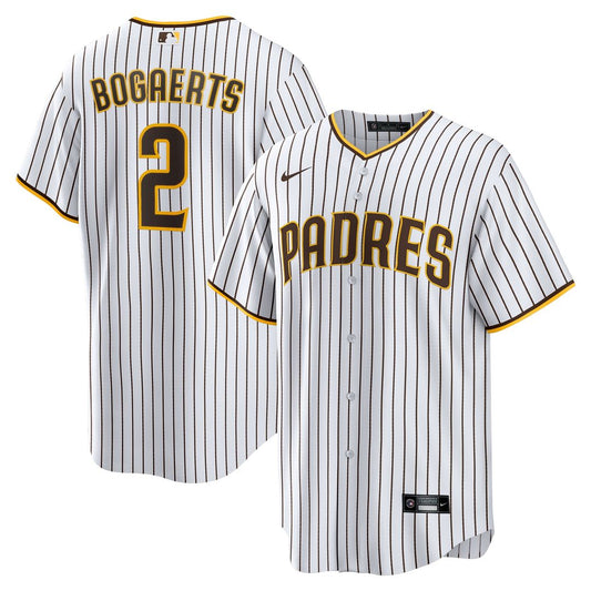 San Diego Padres Xander Bogaerts Nike Home Official Replica Player Jersey - White/Brown