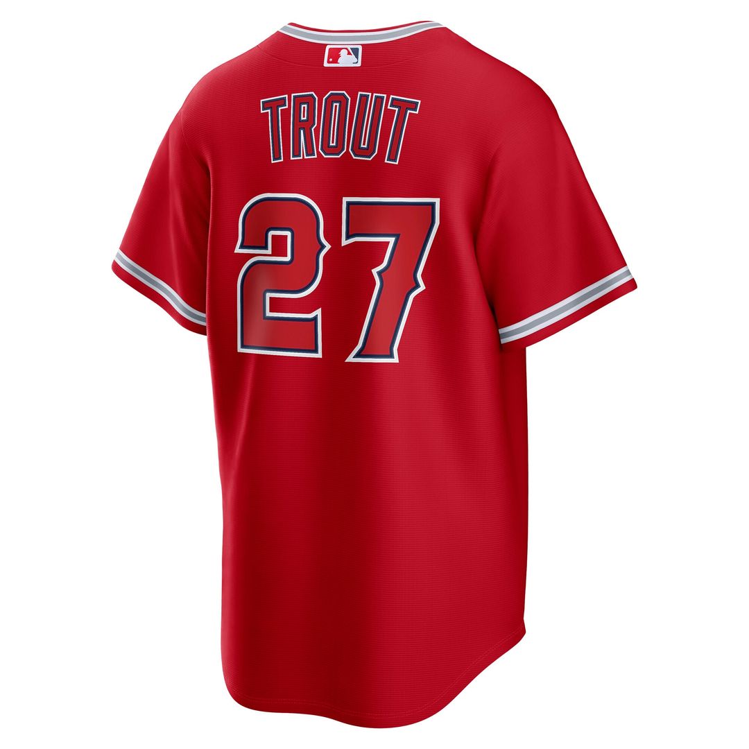 Los Angeles Angels Mike Trout Nike Alternate Replica Jersey - White