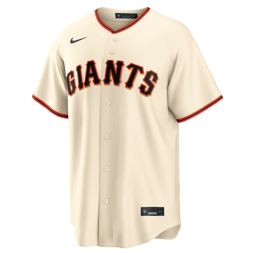 San Francisco Giants Bryce Eldridge Nike Home Replica Jersey - Cream