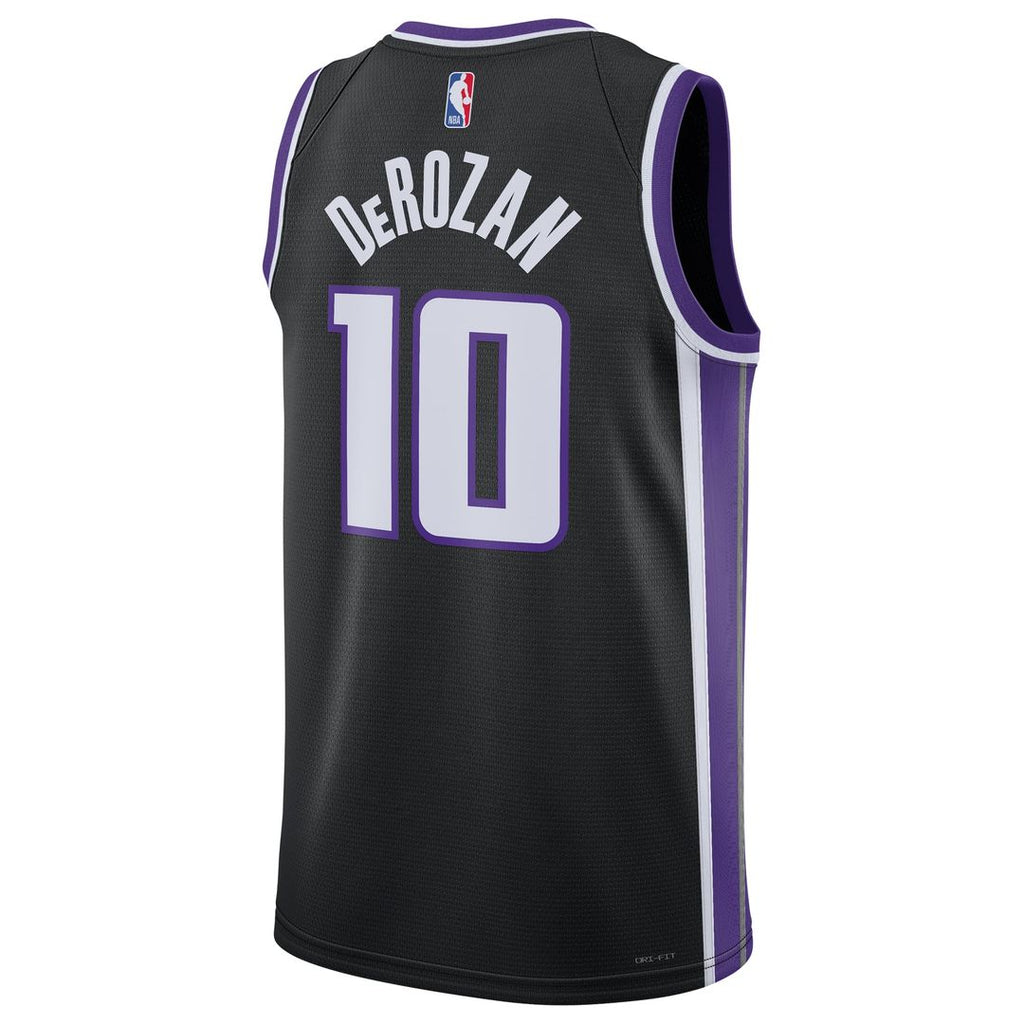 Sacramento Kings DeMar DeRozan Nike Unisex Swingman Player Jersey - Icon Edition - Black
