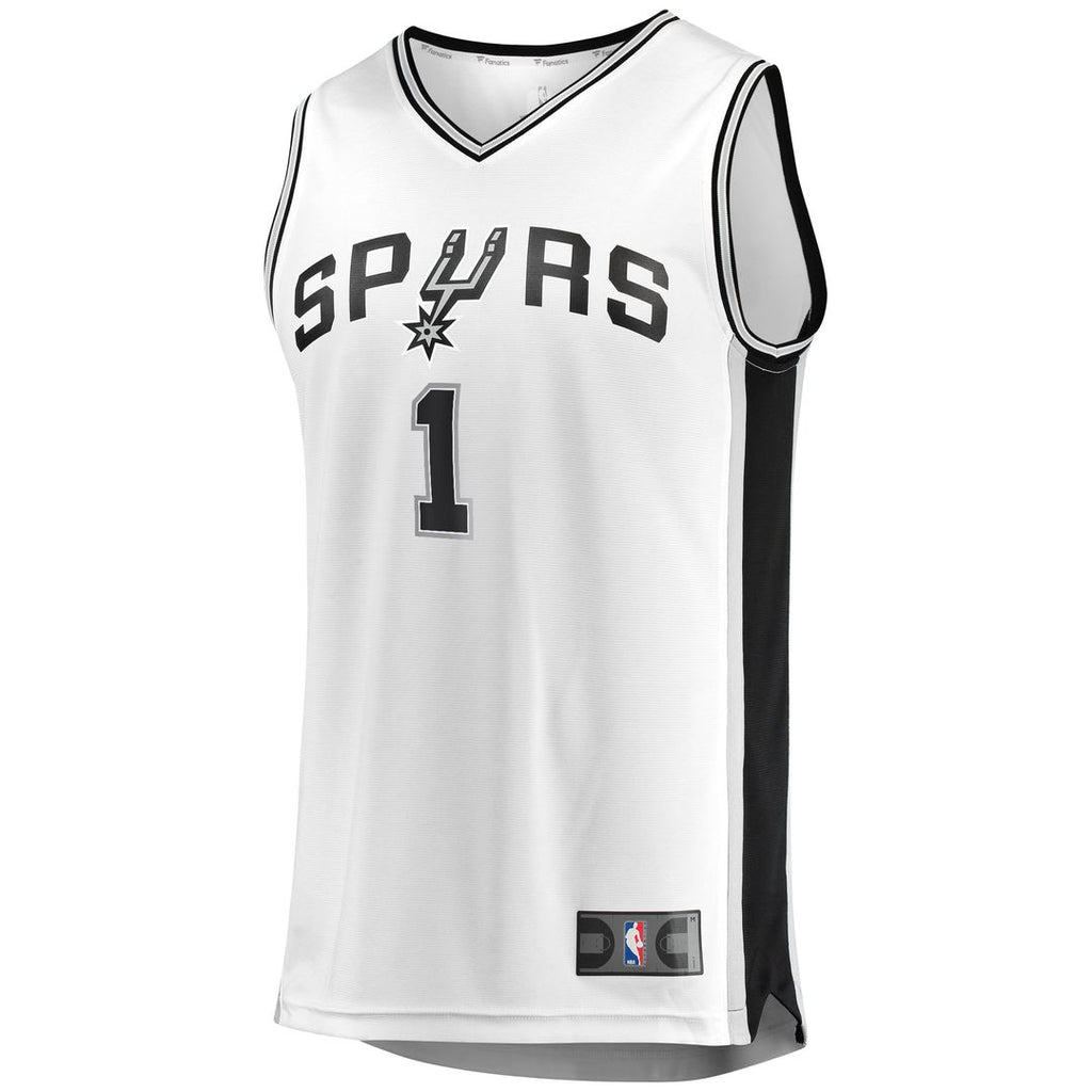 San Antonio Spurs Victor Wembanyama Fanatics Youth Fast Break Player Jersey - Association Edition - White